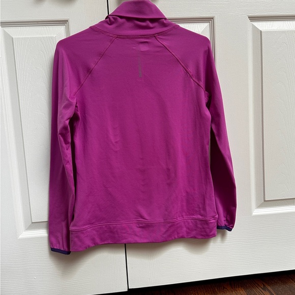 Rbx Active Women's Cowl Neck light Sweatshirt Sz S Thumb Holes Purple Pink - Picture 7 of 7